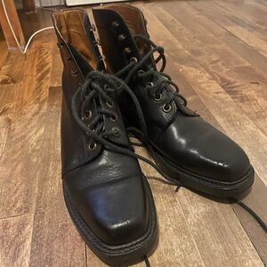 Ralph Lauren black vintage boots